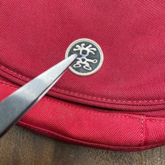 Crumpler Red Crossbody Messenger Bag Nylon Travel Casual Everyday - Picture 4 of 9